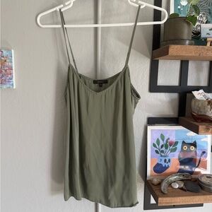 Quince Sage Green Camisole Top